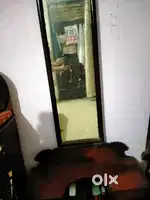 Mirror with dressing table
