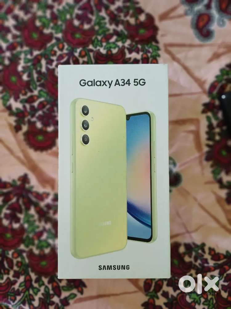 SAMSUNG A34 5G ,256 GB