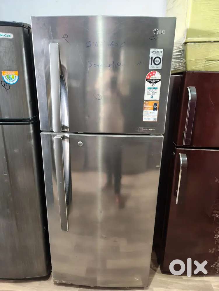 Lg double fridge 350 liters.