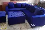 Sunday sale buy new sofa 8499, L size sofa 13990/-EMI on furniture