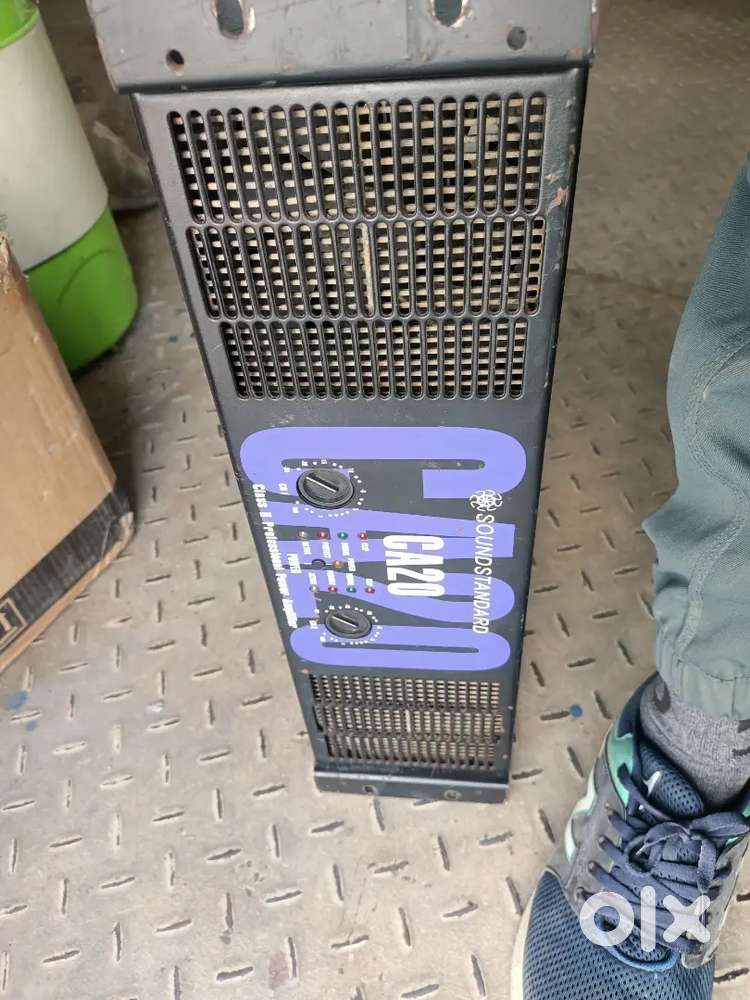 Soundstendard ca20 6000 w amplifier new connection