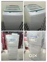 Samsung topload and samsung double door fridge