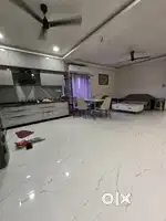 Luxurious 3bhk flat near Laxmi nagar sq  with AC ,BED , WARDROBE ETC.
