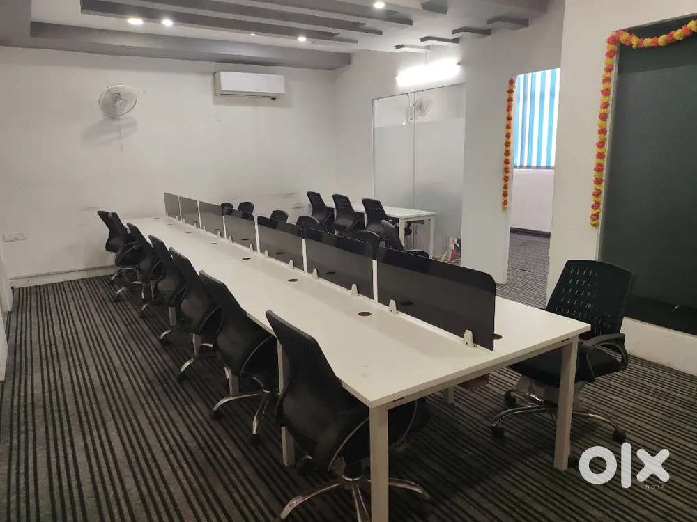 Full Furnished Office Space-1cabin, conference,18seat, waiting area