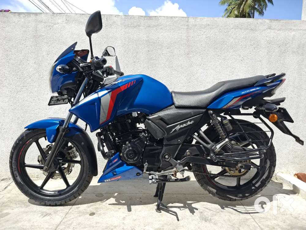 2021 TVS Apache RTR 160, 2V, New tyres, EMi Exchange Available