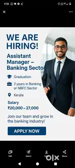 Assistant Manager - Banking sector