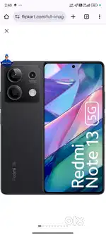 Redmi note 13 8/256 excellent condition 1year use only no time plz