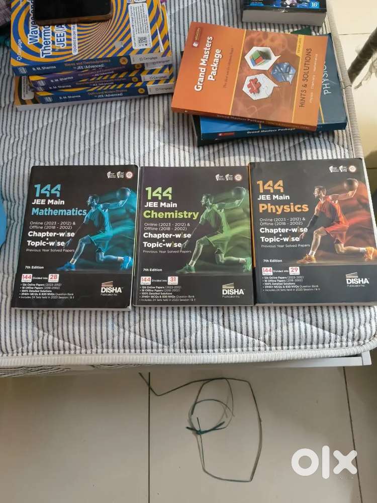 Jee Mains PYQs 15 years all 3 subjects