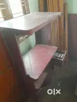 wardrobe TV table with glass door