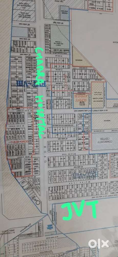 For sale 213gaj plot near chabbra hospital and jalvayu towers sec125