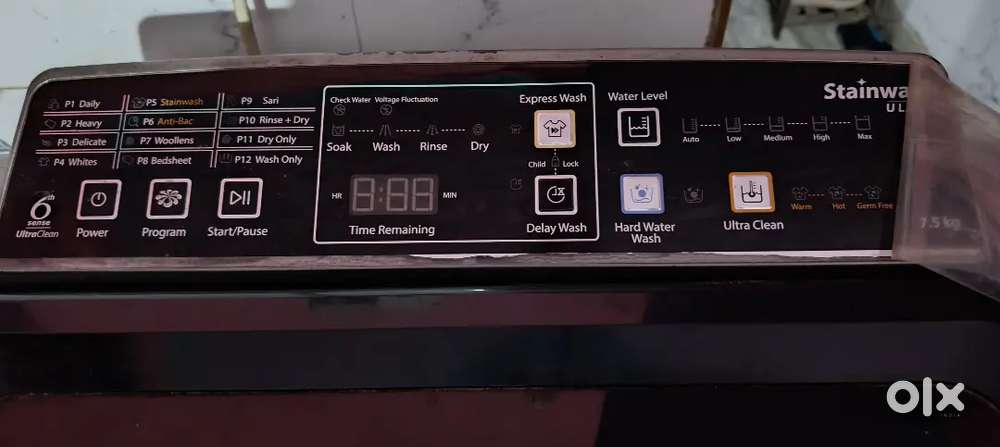 Fully Automatic Washing Machine 7.5 kg