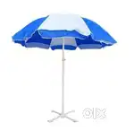 Outdoor umbrella with stand