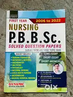 PBBSc Nursing first year question bank