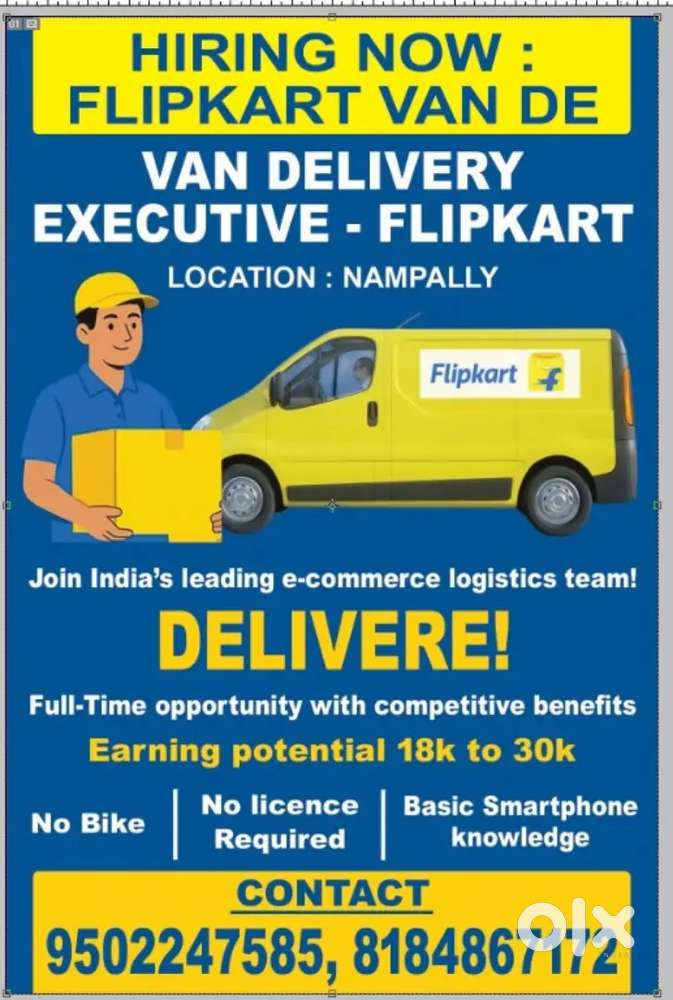 Van delivery,at Nampally