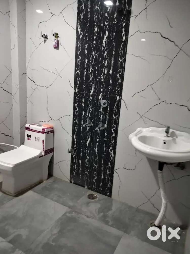 A fully furnished flat for bachelors and family