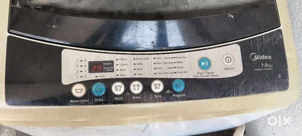 Midea company washing machine 7.5kg automatic