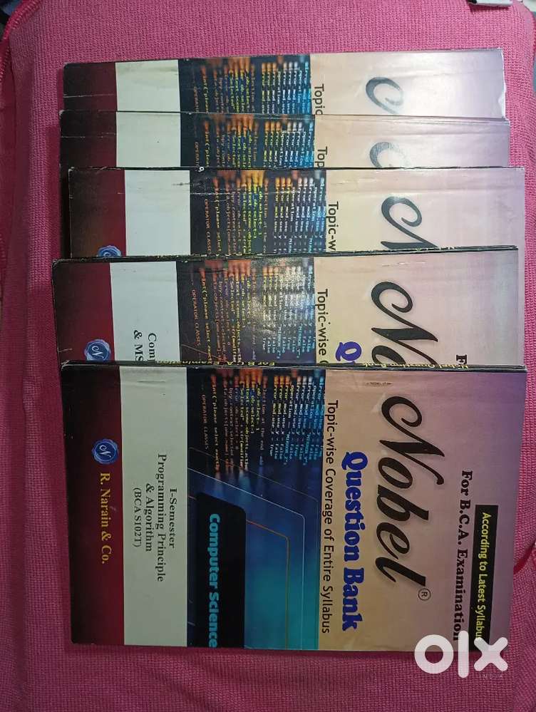 BCA 1st semester novel books