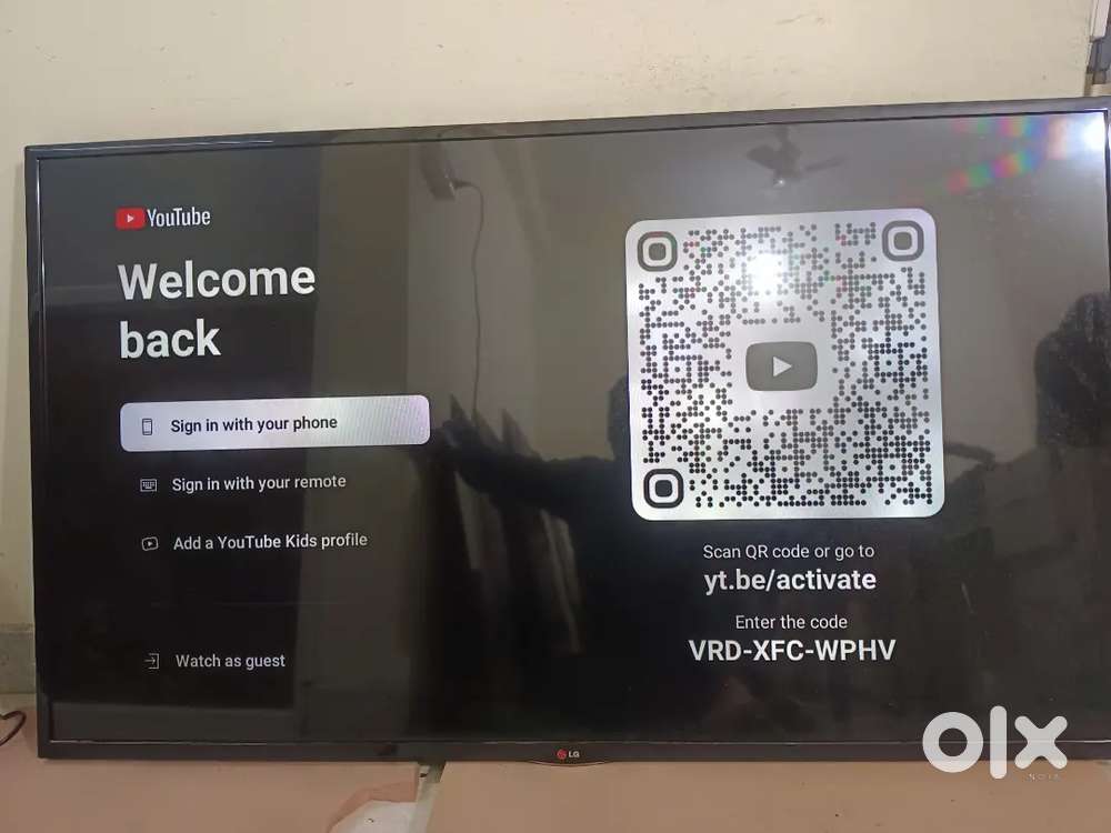 Lg 60 inch 3d Smart led tv