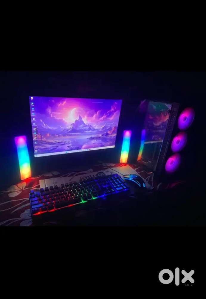 Gaming pc full setup with afottable price