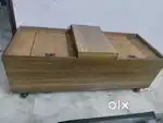 Strong wooden storage