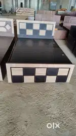NEW SHANDAR BLACK & WHITE BED