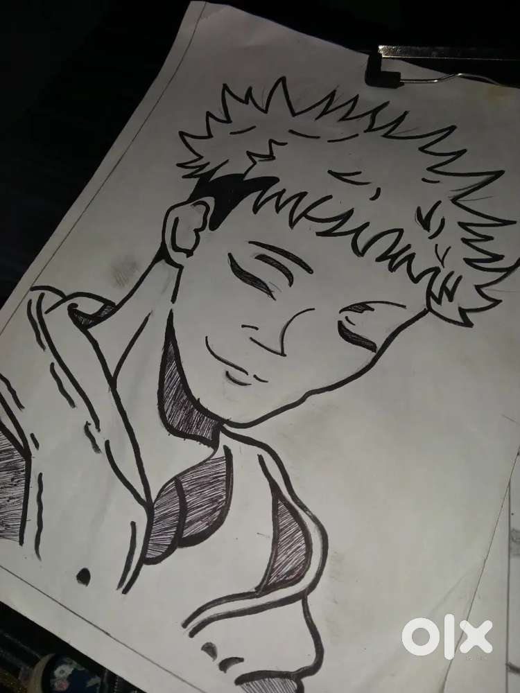 Selling anime drawing
