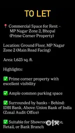 Commercial Space For Bank/Showroom/MNC