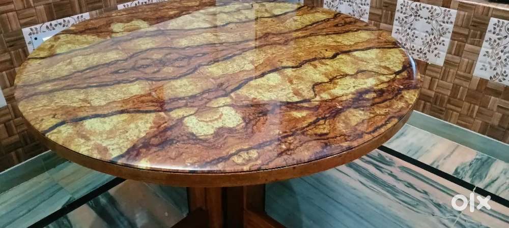 Dinning table new collection and over look is good