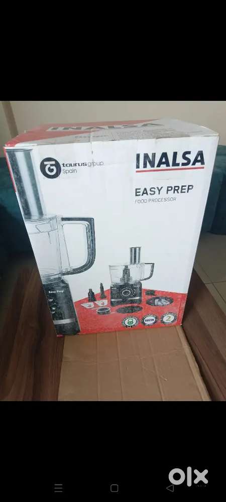 Selling new food processor not even used once. Inalsa food processor