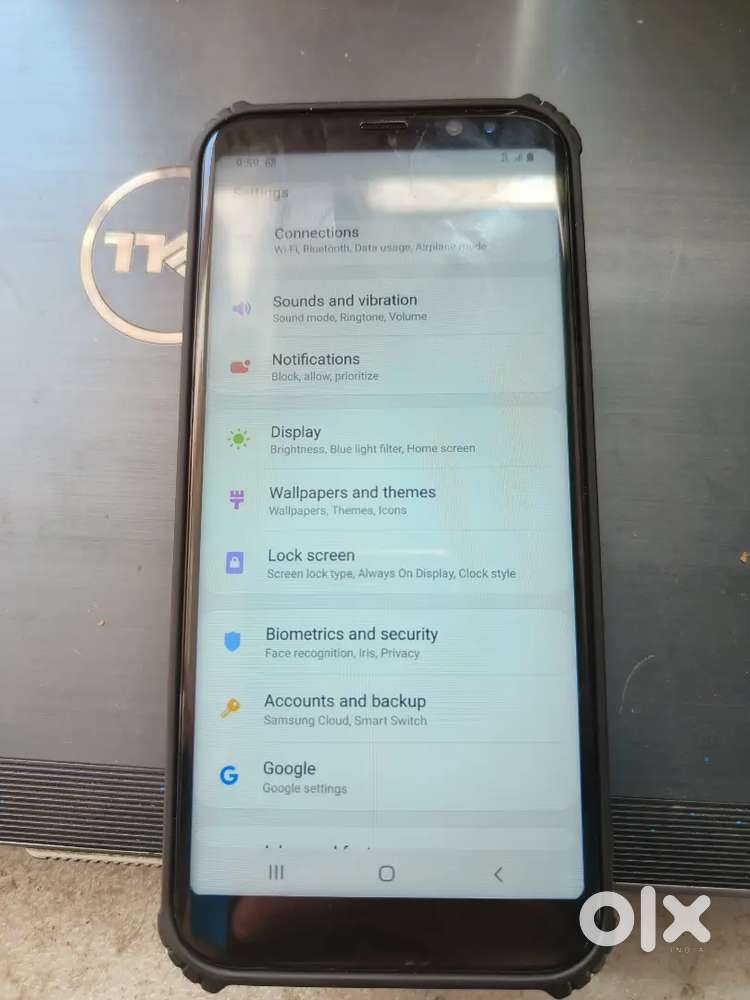 Samsung S8+ display change fix price 8000