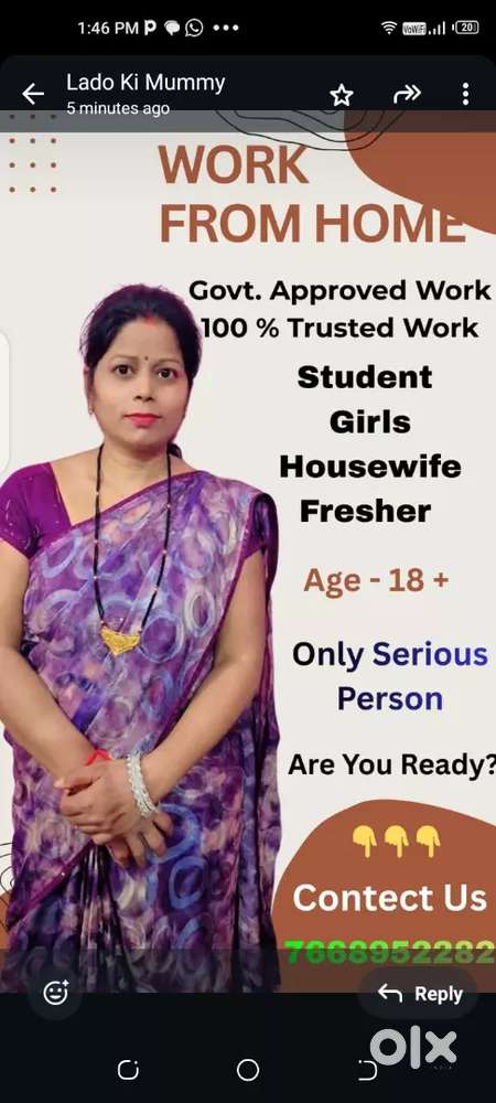 Online work by using social media and extra earning from home