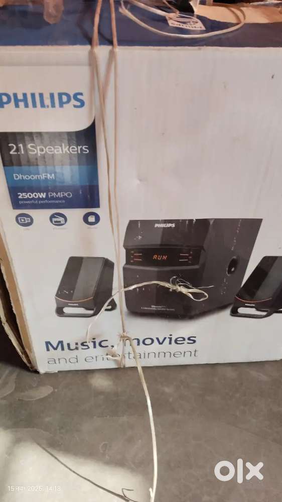 Philips 2.1speakers