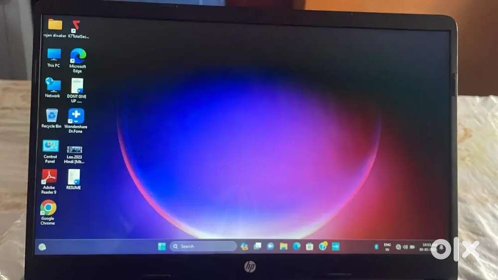 Only box open Unused hp laptop (8GB RAM 512GB DATA)