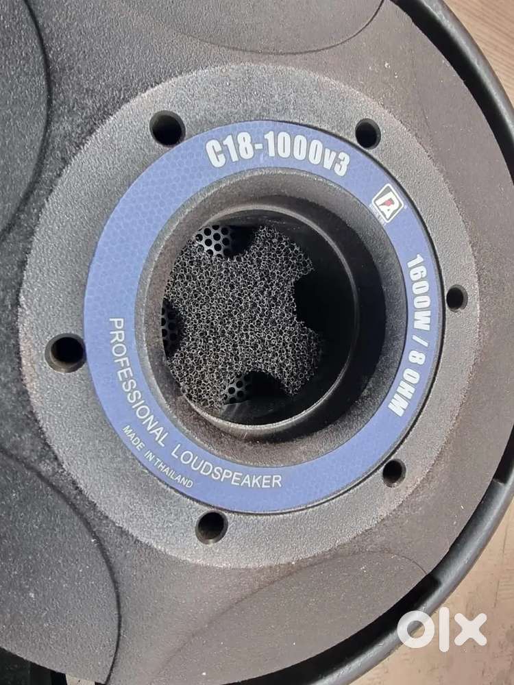 P Audio bass speaker 1600watt