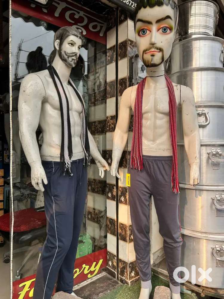 Garment shop clothes and dummy