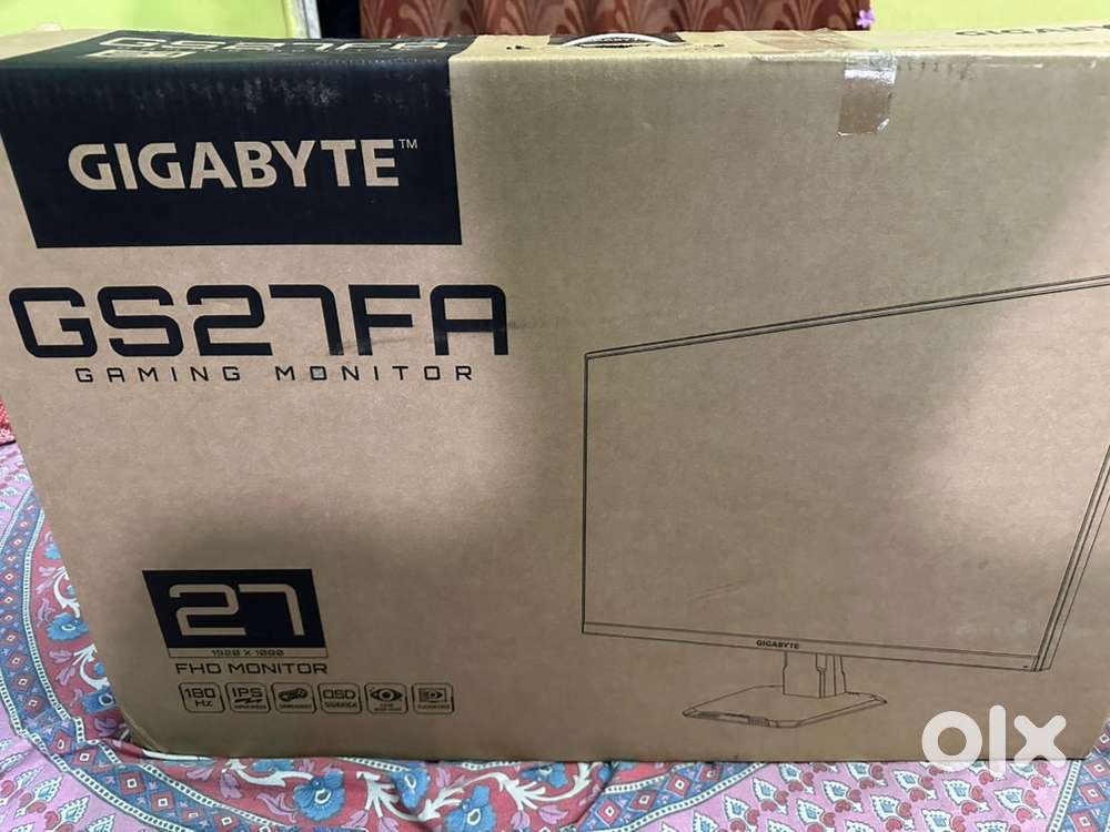 Gigabyte gaming monitor 27inc 180hz