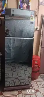 Mirror whirlpool double door refrigerator
