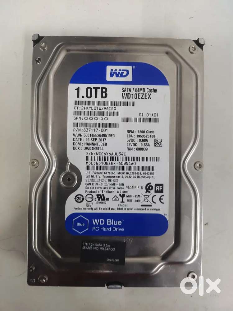 WB External Hard Disk 1TB