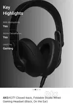 Studio Headphones - AKG K371