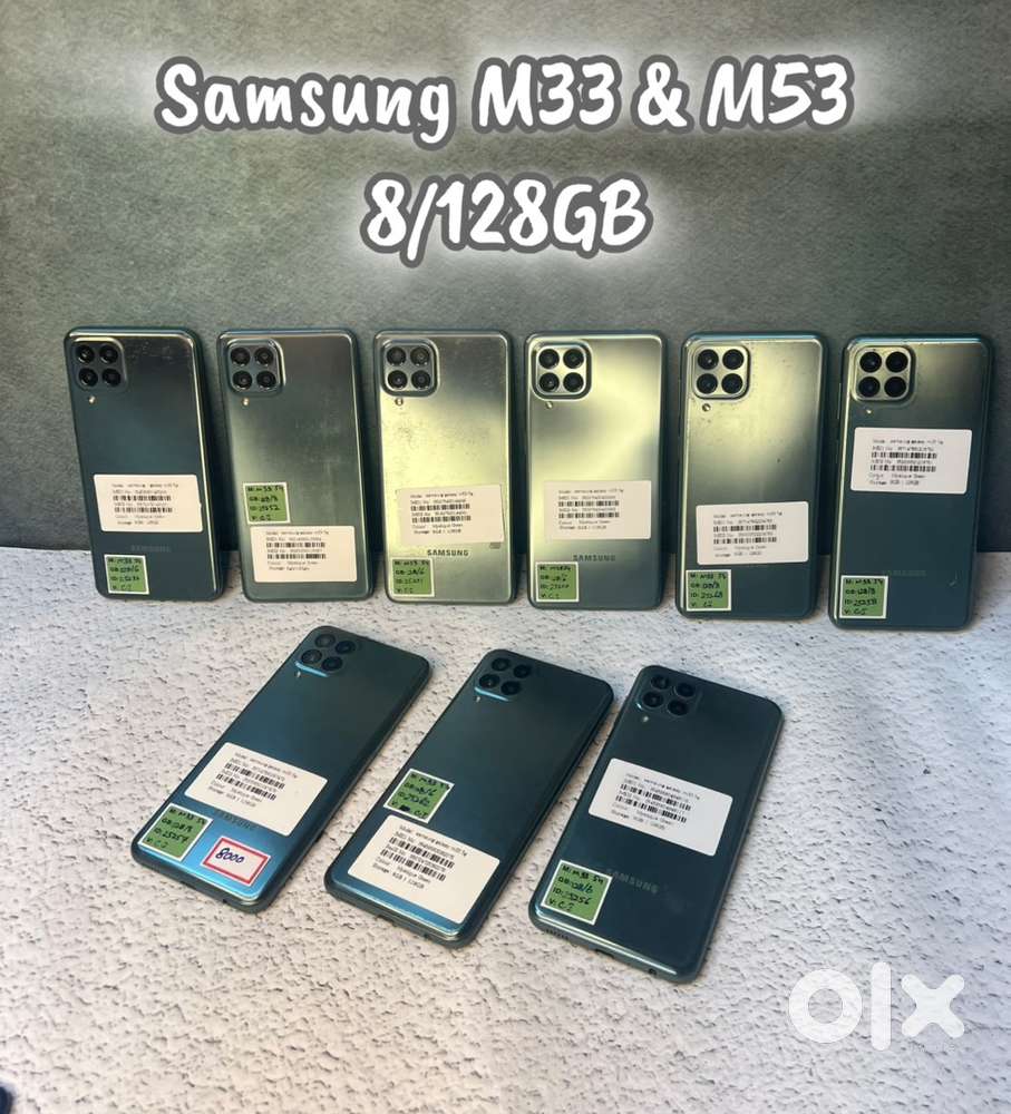 Samsung M33 & M34 5G Mobile 6/128GB & 8/128GB