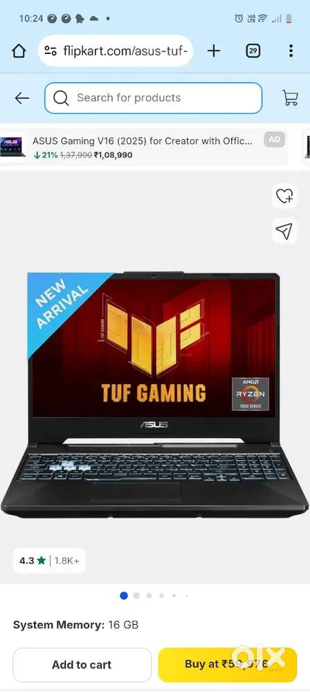 Asus TUF Gaming A15