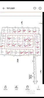 3, 4 CENT RESIDENTIAL PLOT SALE AT THIRUVANIYUR