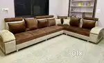 LUXURY L TYPE PUFFY MODEL SOFA SET AVAILABLE AT ZAM ZAM FURNITURE