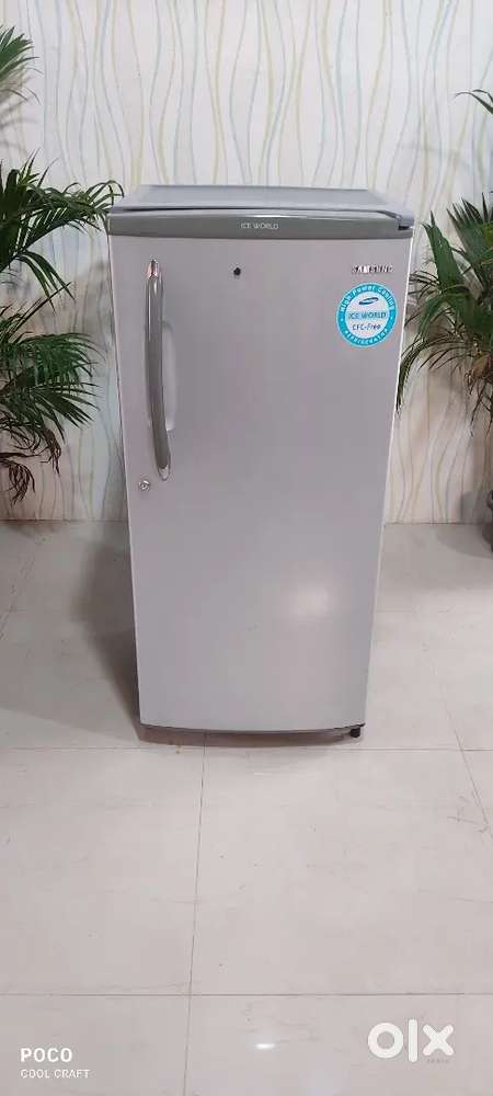 Used Samsung 4 Star 190L Single Door Fridge, Free Delivery Bengaluru.