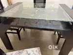 Dining table with 4 chairs