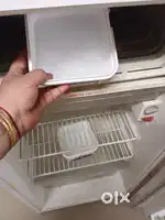 Second hand old washing machine fridge microwave  double bed sale