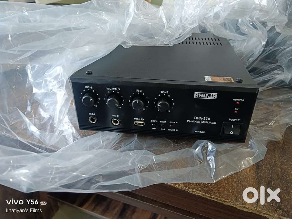 Ahuja DPA370 Pa mix amplifier with dual speaker 30W