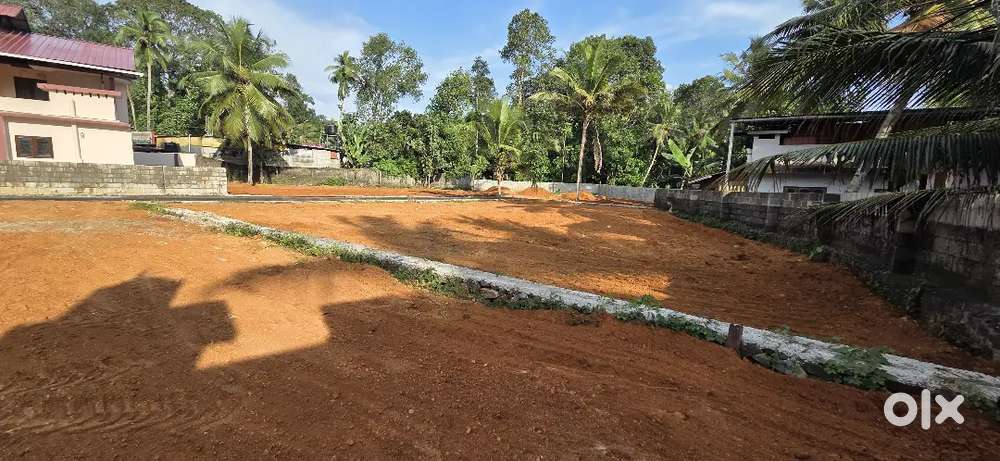 Maramon Tk road near House plot for sale 12,10,8 land free from flood