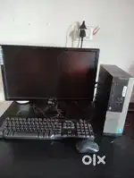 Noc brand computer with dell company Cpu, Keyboard and mouse