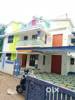 4 bedroom attached 5cent kaniyapuram pothencode main road New house